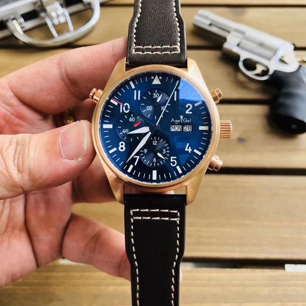 men automatic mechanical pilots stainless steel rose gold sapphire brown leather blue white canvas sport watch wristwatches, Slivery;brown
men automatic mechanical pilots stainless steel rose gold sapphire brown leather blue white canvas sport watch wristwatches, Slivery;brown
