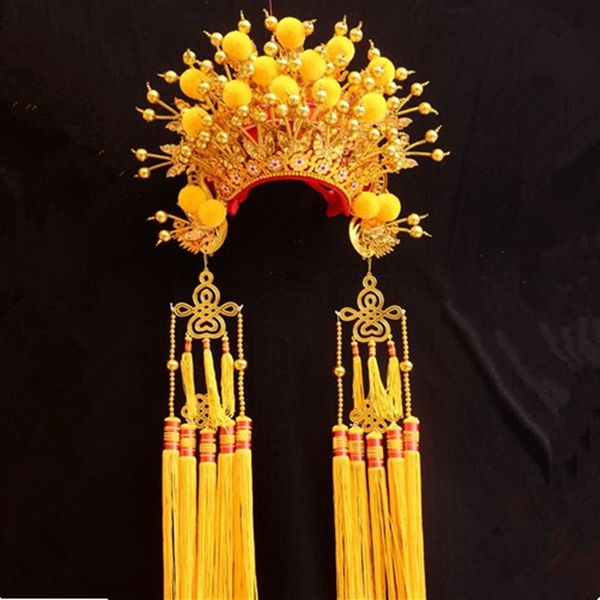 yellow chinese style opera hats for adults antique wedding bride groom headdress drama cosplay funny party studio pgraphy, Blue;gray
yellow chinese style opera hats for adults antique wedding bride groom headdress drama cosplay funny party studio pgraphy, Blue;gray