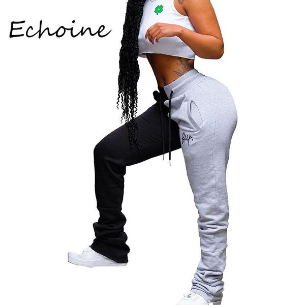 women's pants & capris casual women pleated sweatpants letter print embroidery joggers color patchwork lace up trousers 3xl, Black;white
women's pants & capris casual women pleated sweatpants letter print embroidery joggers color patchwork lace up trousers 3xl, Black;white