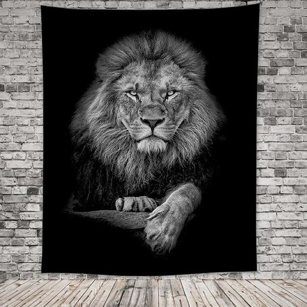 tapestries nordic simplicity black and white african animals lion tiger elephant tapestry wall decoration yoga mat table cloth beach towel
tapestries nordic simplicity black and white african animals lion tiger elephant tapestry wall decoration yoga mat table cloth beach towel
