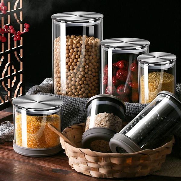 storage bottles & jars glass sealed high borosilicate thickened tea with lids large-capacity food boxes grain keep fresh
storage bottles & jars glass sealed high borosilicate thickened tea with lids large-capacity food boxes grain keep fresh