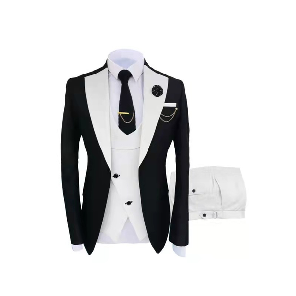 men's suits & blazers wool retro grey herringbone tweed british style custom made mens suit tailor slim fit blazer wedding for men 3 pi, White;black
men's suits & blazers wool retro grey herringbone tweed british style custom made mens suit tailor slim fit blazer wedding for men 3 pi, White;black