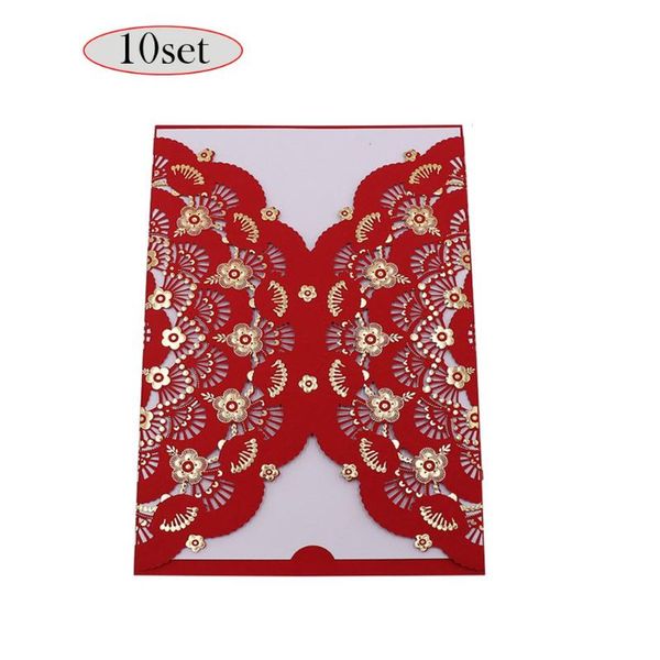 pure red wedding invitation shell card with insides envelope party invites favors greeting cards
pure red wedding invitation shell card with insides envelope party invites favors greeting cards