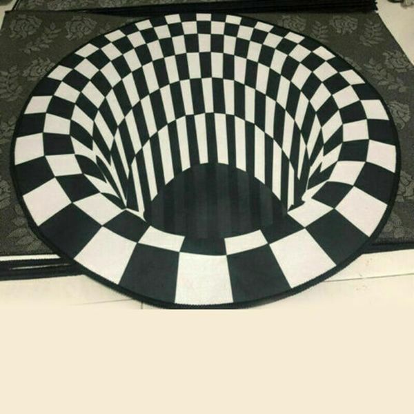 carpets home decoration living room hallway rugs black white grid print 3d illusion vortex bottomless hole floor carpet antiskid mat
carpets home decoration living room hallway rugs black white grid print 3d illusion vortex bottomless hole floor carpet antiskid mat