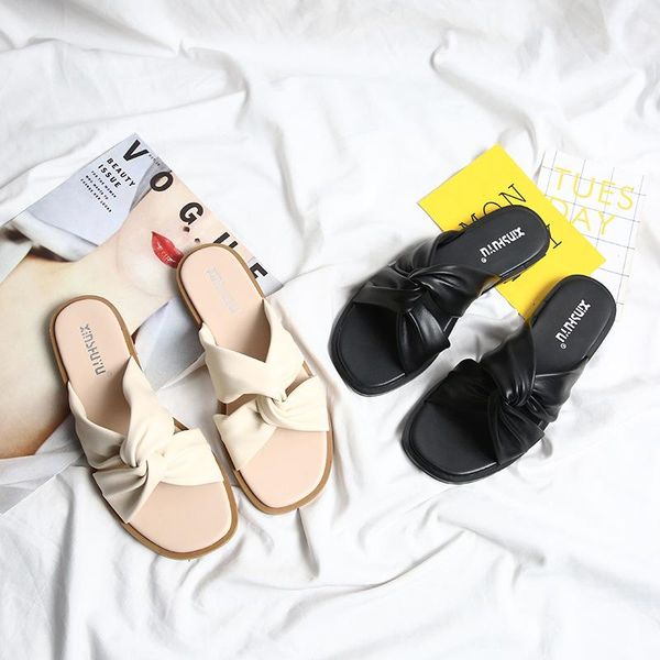 slippers women summer cut out ladies sandals brand good quality flat shoe candy color outdoor holiday slides 34 -43, Black
slippers women summer cut out ladies sandals brand good quality flat shoe candy color outdoor holiday slides 34 -43, Black