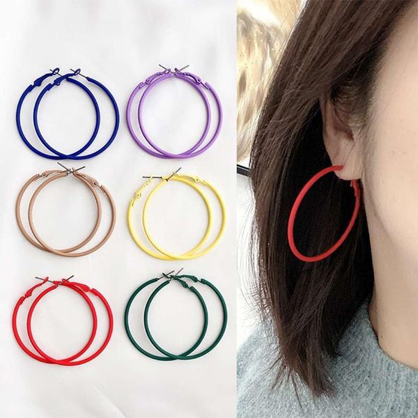 hoop & huggie 2021 trendy big circle earrings korean style cute sweet earring for women party round loop statement girls jewelry, Golden;silver
hoop & huggie 2021 trendy big circle earrings korean style cute sweet earring for women party round loop statement girls jewelry, Golden;silver