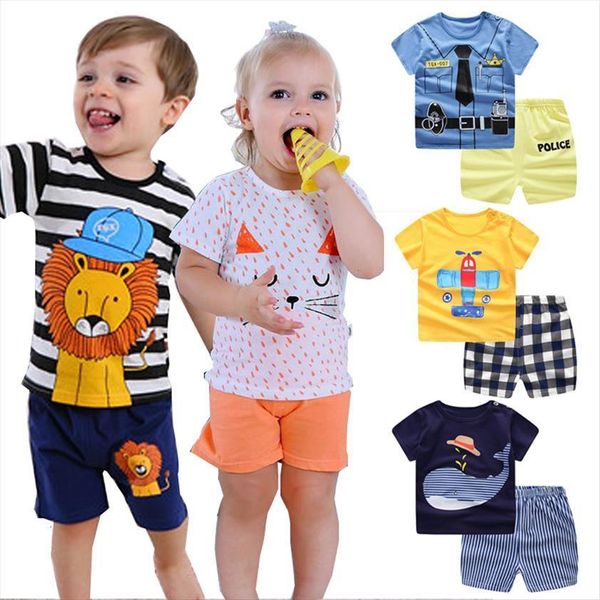 kids toddler boy summer clothes cartoon striped shirt pants baby girl outfit infant sport suits tracksuit children, White
kids toddler boy summer clothes cartoon striped shirt pants baby girl outfit infant sport suits tracksuit children, White