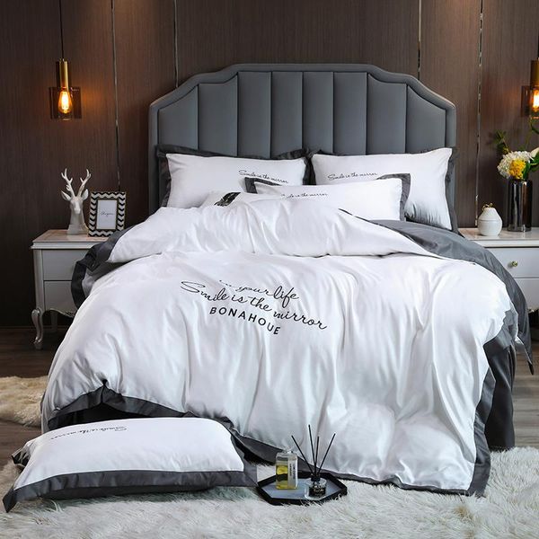 bedding sets michiko home textile european light luxury quilt cover bed sheet pillowcase solid color soft cotton double four piece set
bedding sets michiko home textile european light luxury quilt cover bed sheet pillowcase solid color soft cotton double four piece set