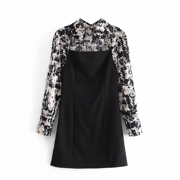 spring women graffiti printing splicing knitted mini dress female long sleeve clothes casual lady loose vestido d7387 210430, Black;gray
spring women graffiti printing splicing knitted mini dress female long sleeve clothes casual lady loose vestido d7387 210430, Black;gray