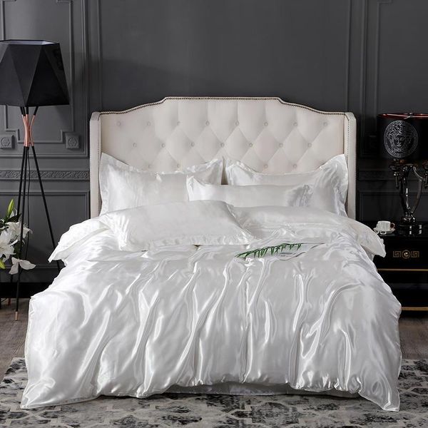 bedding sets solid color set linen pillowcase quilt cover high grade polyester silk imitation teal satin summer with zipper sjt029
bedding sets solid color set linen pillowcase quilt cover high grade polyester silk imitation teal satin summer with zipper sjt029