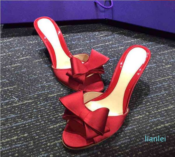 slippers womens bowknot open toe high stilettos heel slip on mules slipper shoes sandals satin silk plus size 3colors pm5z, Black
slippers womens bowknot open toe high stilettos heel slip on mules slipper shoes sandals satin silk plus size 3colors pm5z, Black
