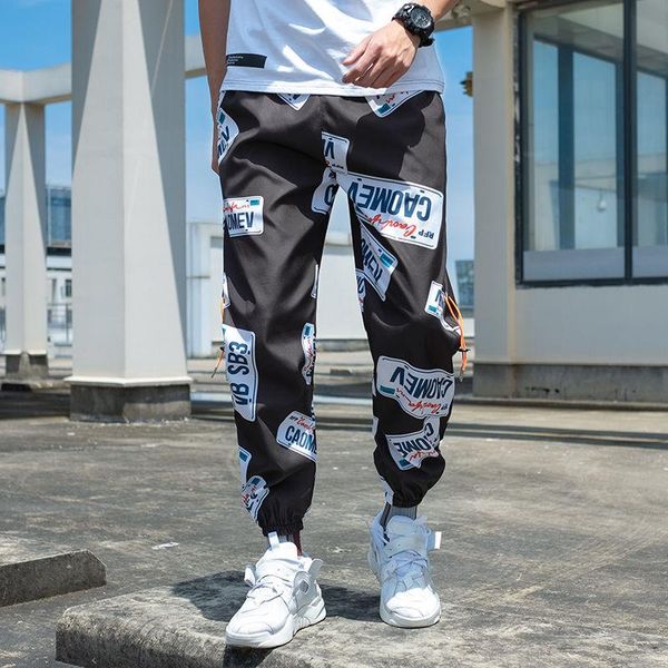 summer oversized pants harajuku trousers female black thin joggers hip hop dance cool japan girls women's & capris, Black;white
summer oversized pants harajuku trousers female black thin joggers hip hop dance cool japan girls women's & capris, Black;white