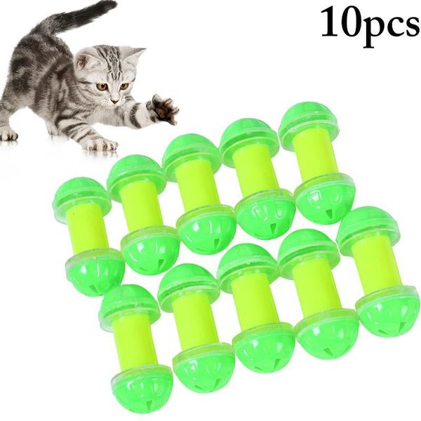 cat toys 10pc funny playing balls jingle bell pet rattle chew toy plastic gatos ball supplies interactive plassic
cat toys 10pc funny playing balls jingle bell pet rattle chew toy plastic gatos ball supplies interactive plassic