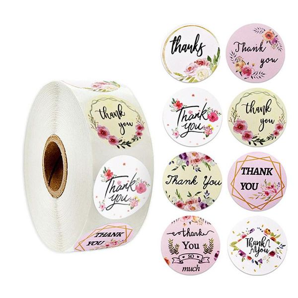 gift wrap 500pcs/roll garland pattern thank you sealing sticker diy envelope wedding decoration labels
gift wrap 500pcs/roll garland pattern thank you sealing sticker diy envelope wedding decoration labels