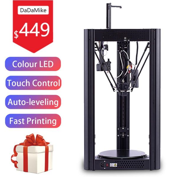 printers dadamike 150-300mm/s high speed no material auto pause 3d kit precision fdm diy drucker large plate impressora
printers dadamike 150-300mm/s high speed no material auto pause 3d kit precision fdm diy drucker large plate impressora