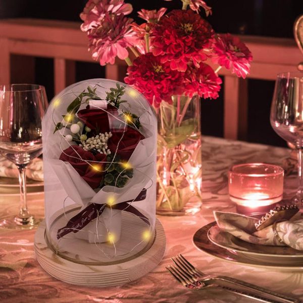 strings led night lights three rose flower glass dome fairy string party decoration ornaments gift for valentine day#38
strings led night lights three rose flower glass dome fairy string party decoration ornaments gift for valentine day#38