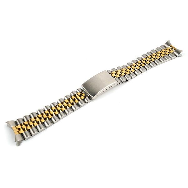 watch bands 316l stainless steel 18mm 20mm 2 tone gold solid jubilee strap band curved end for, Black;brown
watch bands 316l stainless steel 18mm 20mm 2 tone gold solid jubilee strap band curved end for, Black;brown