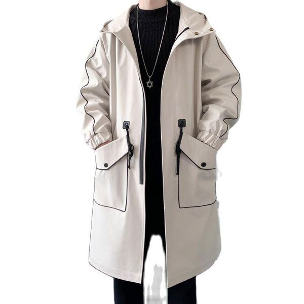 men's jackets kolmakov autumn and winter style jacket mid-length men women trench coat solid color casual hooded male size m-3xl, Black;brown
men's jackets kolmakov autumn and winter style jacket mid-length men women trench coat solid color casual hooded male size m-3xl, Black;brown