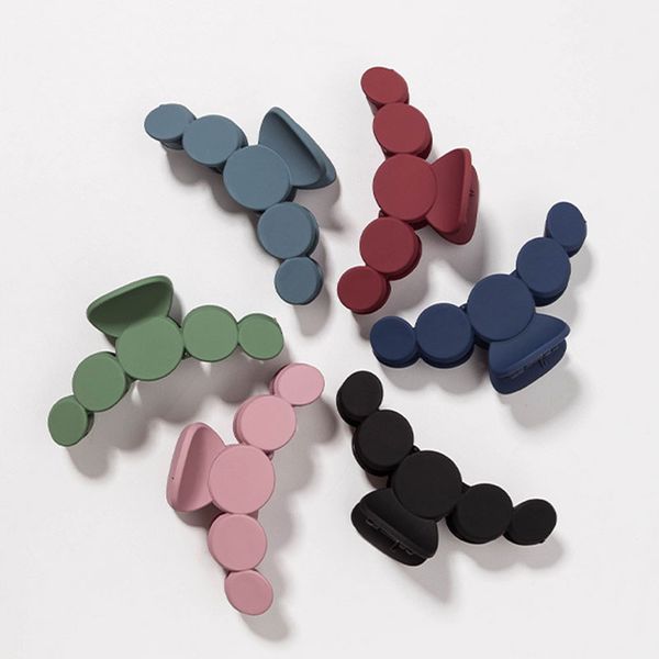 korea hair claw clips for women candy color simple large size clamps ponytail clip round dots hairpins barrette hair accessories, Slivery;golden
korea hair claw clips for women candy color simple large size clamps ponytail clip round dots hairpins barrette hair accessories, Slivery;golden