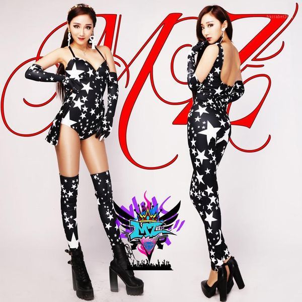 women's jumpsuits & rompers ms. temperament black white five-pointed star party jumpsuit bar nightclub loaded djds female singe
women's jumpsuits & rompers ms. temperament black white five-pointed star party jumpsuit bar nightclub loaded djds female singe