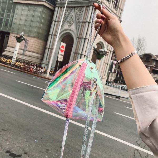 creative women transparent pvc clear shoulder new tote handbag clear purse bag triangle clutch laser crossbody dazzling fashion bag ihmu
creative women transparent pvc clear shoulder new tote handbag clear purse bag triangle clutch laser crossbody dazzling fashion bag ihmu