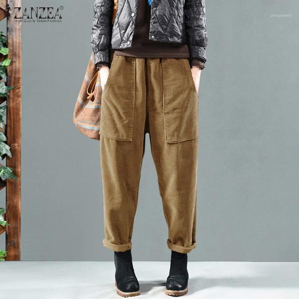 women's pants & capris women's spring solid corduroy vintage casual loose trousers women elastic waist long harem female turnip pa, Black;white
women's pants & capris women's spring solid corduroy vintage casual loose trousers women elastic waist long harem female turnip pa, Black;white