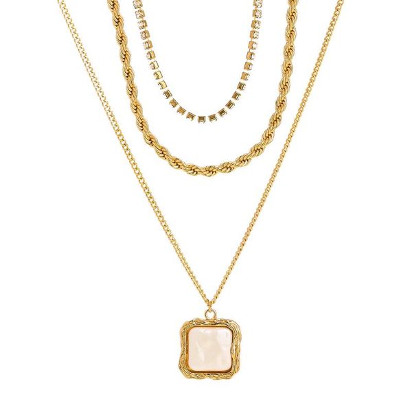 pendant necklaces choker necklace artificial pearl rectangle round layering link trendy jewelry, Silver
pendant necklaces choker necklace artificial pearl rectangle round layering link trendy jewelry, Silver