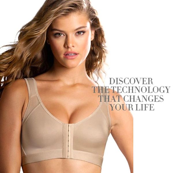 women's tanks & camis wireless posture support bra breathable front closure underwear for women sports aic88, White
women's tanks & camis wireless posture support bra breathable front closure underwear for women sports aic88, White
