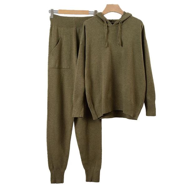 women's pants & capris zhenbaili 2022 za autumn winter cashmere thicken hooded sweater 2 piece set outfits solid fashion suit female, Black;white
women's pants & capris zhenbaili 2022 za autumn winter cashmere thicken hooded sweater 2 piece set outfits solid fashion suit female, Black;white