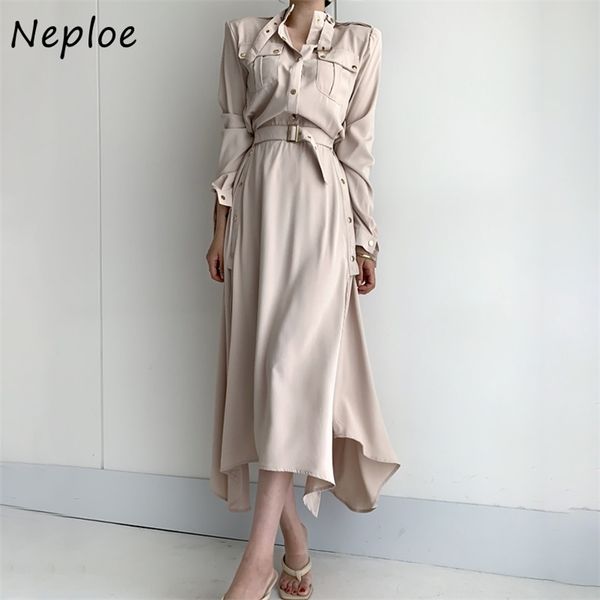 chic drawstring slim waist split dress women elegant double pockets high dresses vintage a-line vestidos 210422, Black;gray
chic drawstring slim waist split dress women elegant double pockets high dresses vintage a-line vestidos 210422, Black;gray