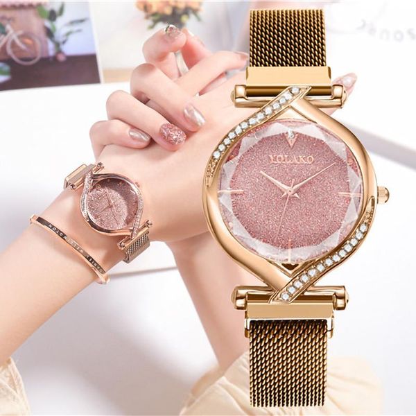 wristwatches luxury fashion women magnetic watches scrub dial qualities ladies pink watch simple woman stainless steel clock, Slivery;brown
wristwatches luxury fashion women magnetic watches scrub dial qualities ladies pink watch simple woman stainless steel clock, Slivery;brown