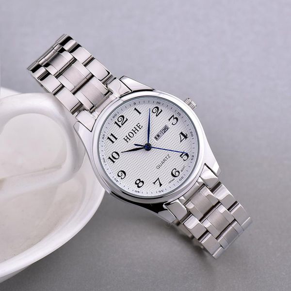wristwatches women's double calendar waterproof electronic quartz watch fashion leisure digital simple retro men's couple's, Slivery;brown
wristwatches women's double calendar waterproof electronic quartz watch fashion leisure digital simple retro men's couple's, Slivery;brown