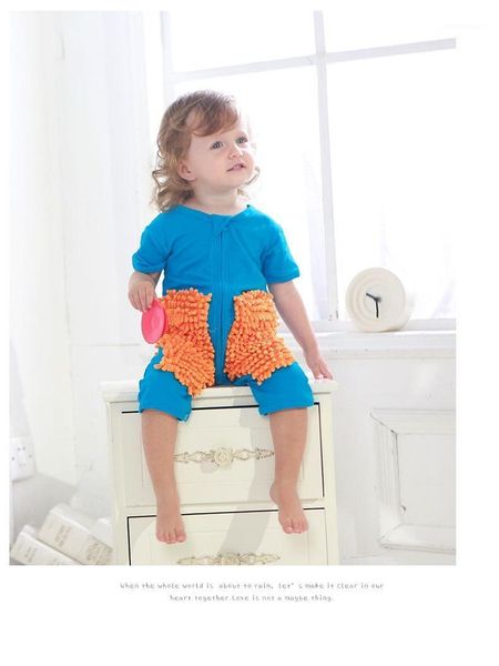 jumpsuits summer jumpsuit cute baby mop rompers outfit romper boy girl polishes floors cleaning suit kids1, Blue
jumpsuits summer jumpsuit cute baby mop rompers outfit romper boy girl polishes floors cleaning suit kids1, Blue