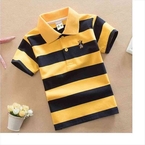 4 12 years old children polo shirt short sleeve round neck striped cotton boy t multiple colors, Blue
4 12 years old children polo shirt short sleeve round neck striped cotton boy t multiple colors, Blue