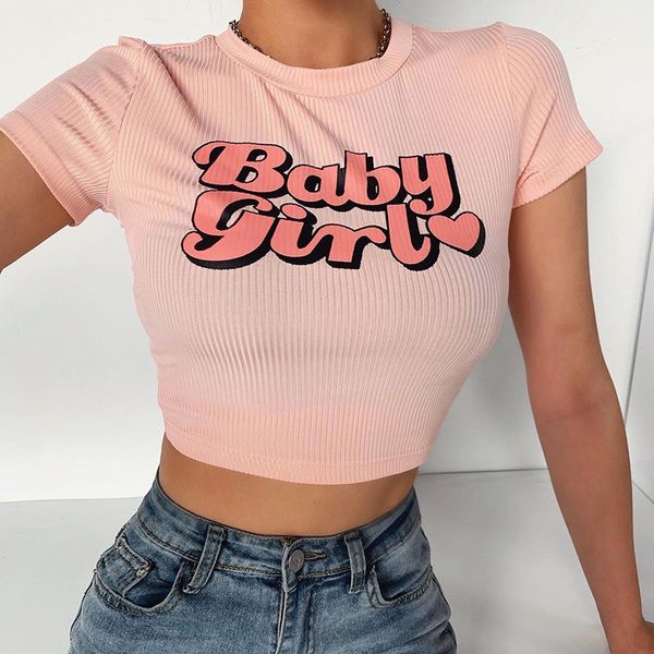casual baby girl print short sleeve patchwork crop 2021 summer women skinny t shirt female streetwear tee, Black;white
casual baby girl print short sleeve patchwork crop 2021 summer women skinny t shirt female streetwear tee, Black;white