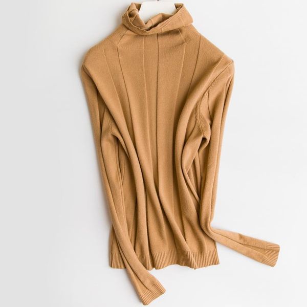 women's sweaters 2021 autumn winter pattern ladies knitted cashmere wool blending sweater high collar pure color pits soft warmth pullo, White;black
women's sweaters 2021 autumn winter pattern ladies knitted cashmere wool blending sweater high collar pure color pits soft warmth pullo, White;black