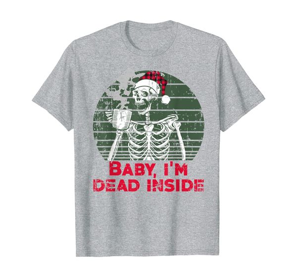 baby i'm dead inside skeleton drinking cold black coffee t-shirt, White;black
baby i'm dead inside skeleton drinking cold black coffee t-shirt, White;black