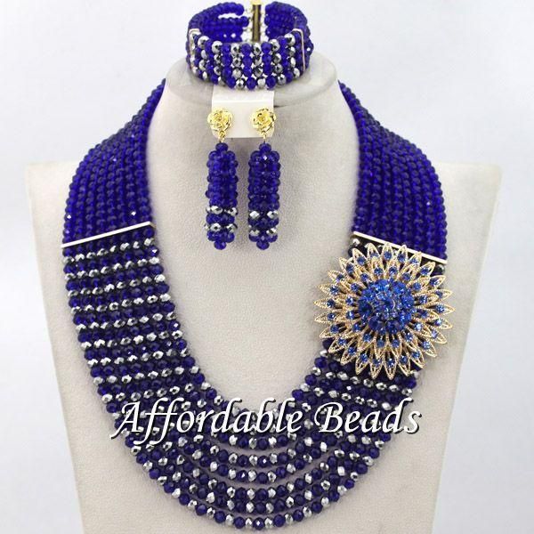 earrings & necklace fashion jewelry beads splendid african set unique design wholesale bn593, Silver
earrings & necklace fashion jewelry beads splendid african set unique design wholesale bn593, Silver
