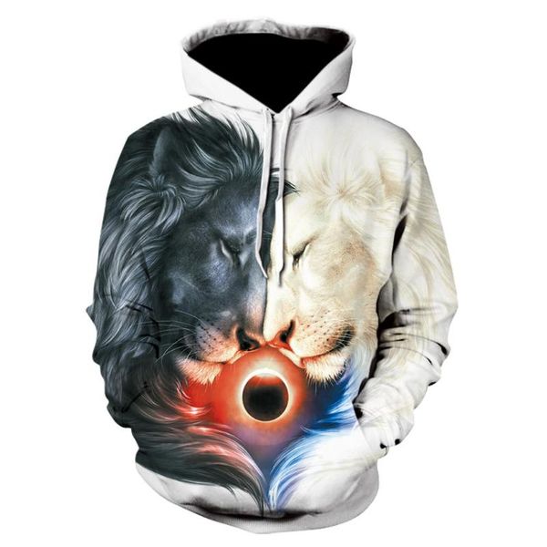 men's hoodies & sweatshirts 2021 3d men women children streetwear lion boy girl hooded kids casual animal pullover autumn winter sweat, Black
men's hoodies & sweatshirts 2021 3d men women children streetwear lion boy girl hooded kids casual animal pullover autumn winter sweat, Black