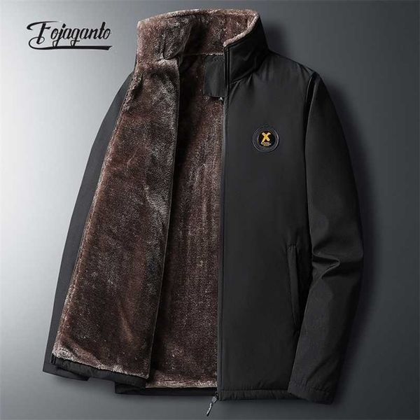 fojaganto men's winter mature parkas coat youth plus velvet thick warm jacket solid color casual lapel cotton jacket men 211129, Black
fojaganto men's winter mature parkas coat youth plus velvet thick warm jacket solid color casual lapel cotton jacket men 211129, Black