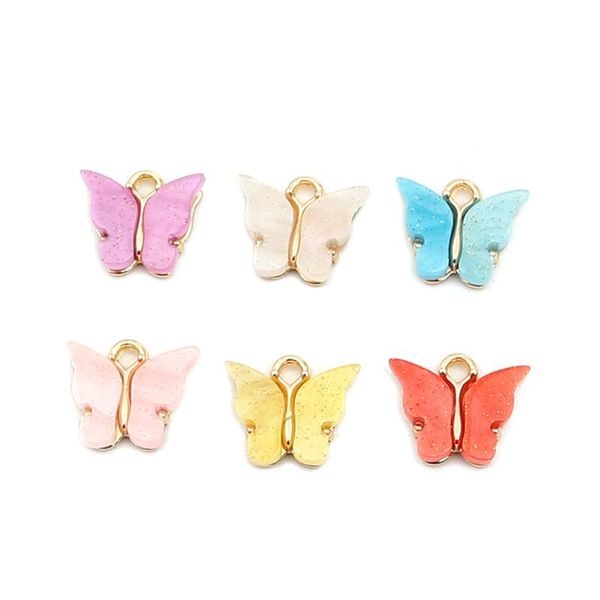 charms 10 pcs butterfly zinc based alloy acrylic insect gold color for diy necklace earring jewelry making accessory 15mm x 13mm, Bronze;silver
charms 10 pcs butterfly zinc based alloy acrylic insect gold color for diy necklace earring jewelry making accessory 15mm x 13mm, Bronze;silver