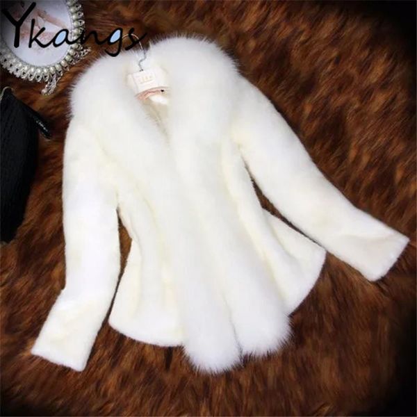 women's fur & faux elegant thick warm jacket vintage fluffy loose long sleeve white black female coat winter oversized outerwear
women's fur & faux elegant thick warm jacket vintage fluffy loose long sleeve white black female coat winter oversized outerwear
