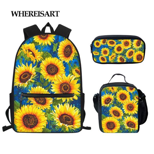 school bags whereisart 3pcs stylish sunflower prints primary student backpack sets girls boys custom satchel sac
school bags whereisart 3pcs stylish sunflower prints primary student backpack sets girls boys custom satchel sac