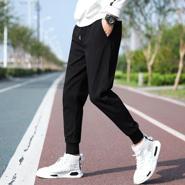 men's pants men jogger thin 2021 spring and summer korean style male ankle-length quick drying black gray n69
men's pants men jogger thin 2021 spring and summer korean style male ankle-length quick drying black gray n69