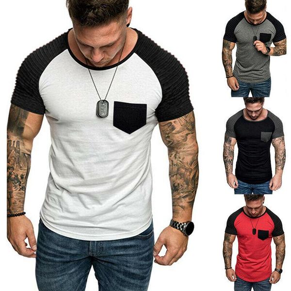 men's t-shirts 2021 summer fashion t shirt casual patchwork short sleeve mens clothing trend slim fit hip-hop tees, White;black
men's t-shirts 2021 summer fashion t shirt casual patchwork short sleeve mens clothing trend slim fit hip-hop tees, White;black