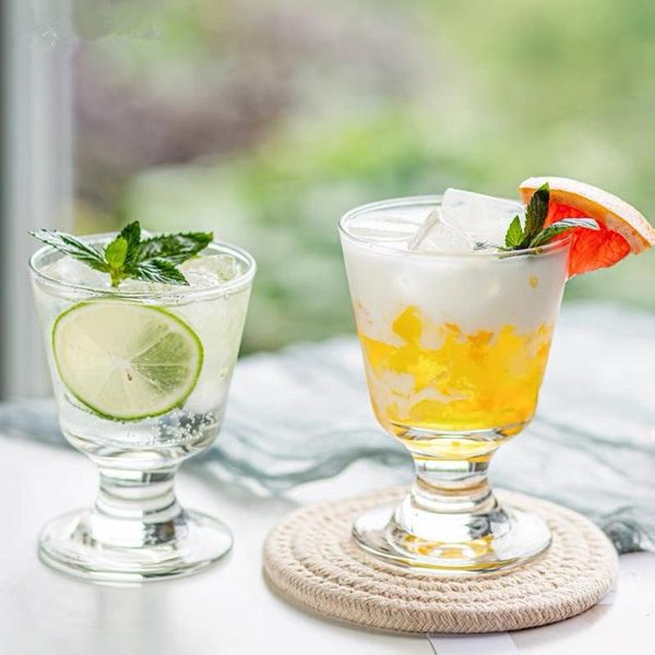 wine glasses simple practical 200ml low feet glass multi-purpose mousse ice cream milkshake coffee cup whiskey vodka sake drinkware
wine glasses simple practical 200ml low feet glass multi-purpose mousse ice cream milkshake coffee cup whiskey vodka sake drinkware