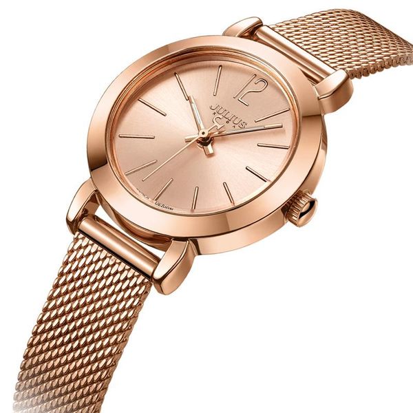wristwatches brand julius watch women luxury dress full steel watches fashion casual ladies quartz rose gold female table clock, Slivery;brown
wristwatches brand julius watch women luxury dress full steel watches fashion casual ladies quartz rose gold female table clock, Slivery;brown