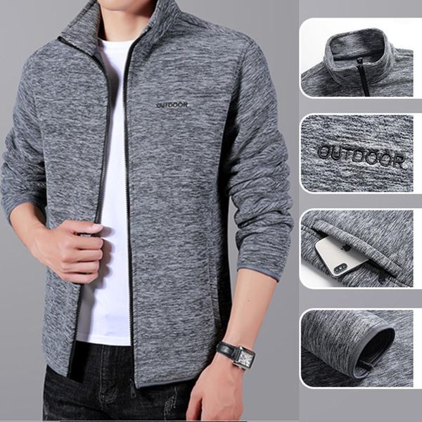 autumn and winter fleece men's jacket sport leisure cardigan collar sweater casual shirts, White;black
autumn and winter fleece men's jacket sport leisure cardigan collar sweater casual shirts, White;black