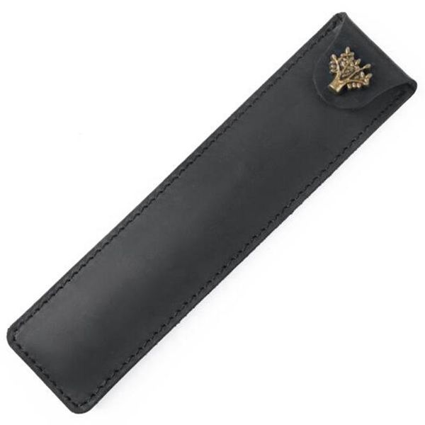 genuine leather pen pouch holder single pencil bag case with snap button for rollerball fountain ballpoint bags
genuine leather pen pouch holder single pencil bag case with snap button for rollerball fountain ballpoint bags