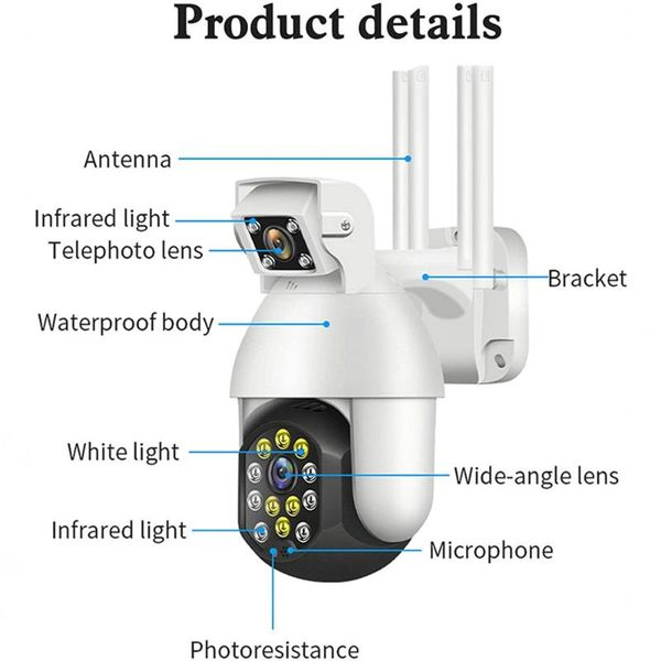 cameras outdoor ptz wireless cctv 1080p full hd ip camera wifi security action detection waterproof surveillance
cameras outdoor ptz wireless cctv 1080p full hd ip camera wifi security action detection waterproof surveillance